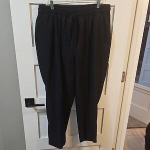 Lane Bryant Black Drawstring Pants